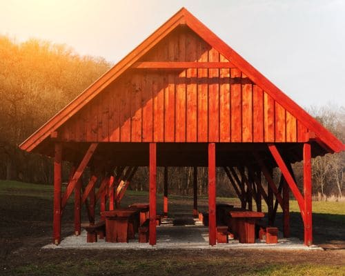 Carmel Pavilion Construction