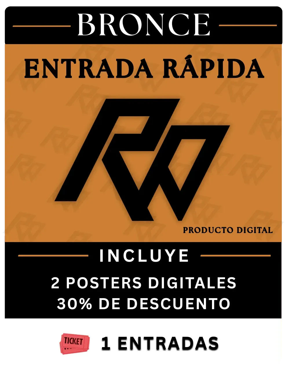 Boleto bronce