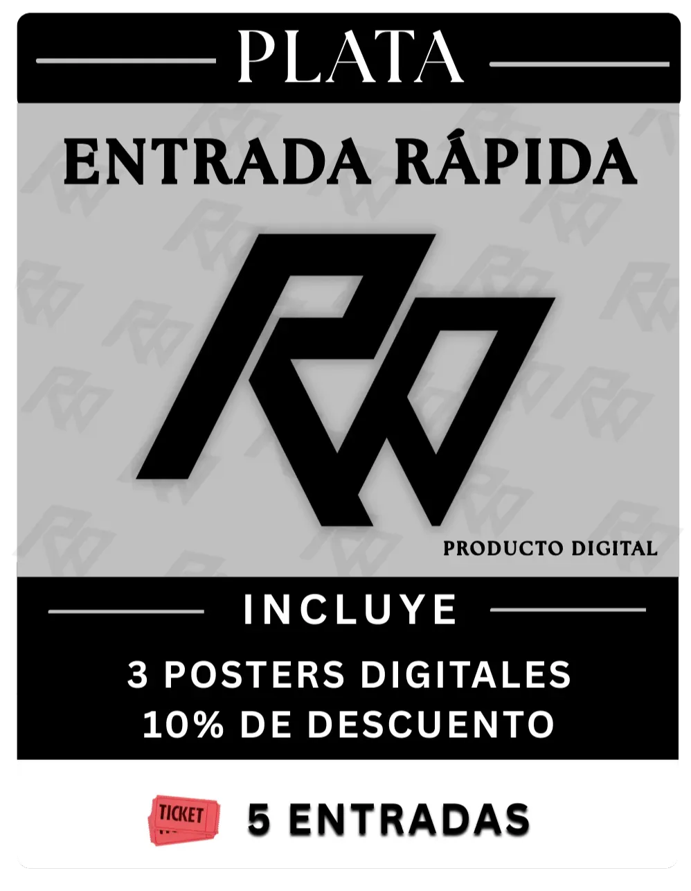 Boleto plata