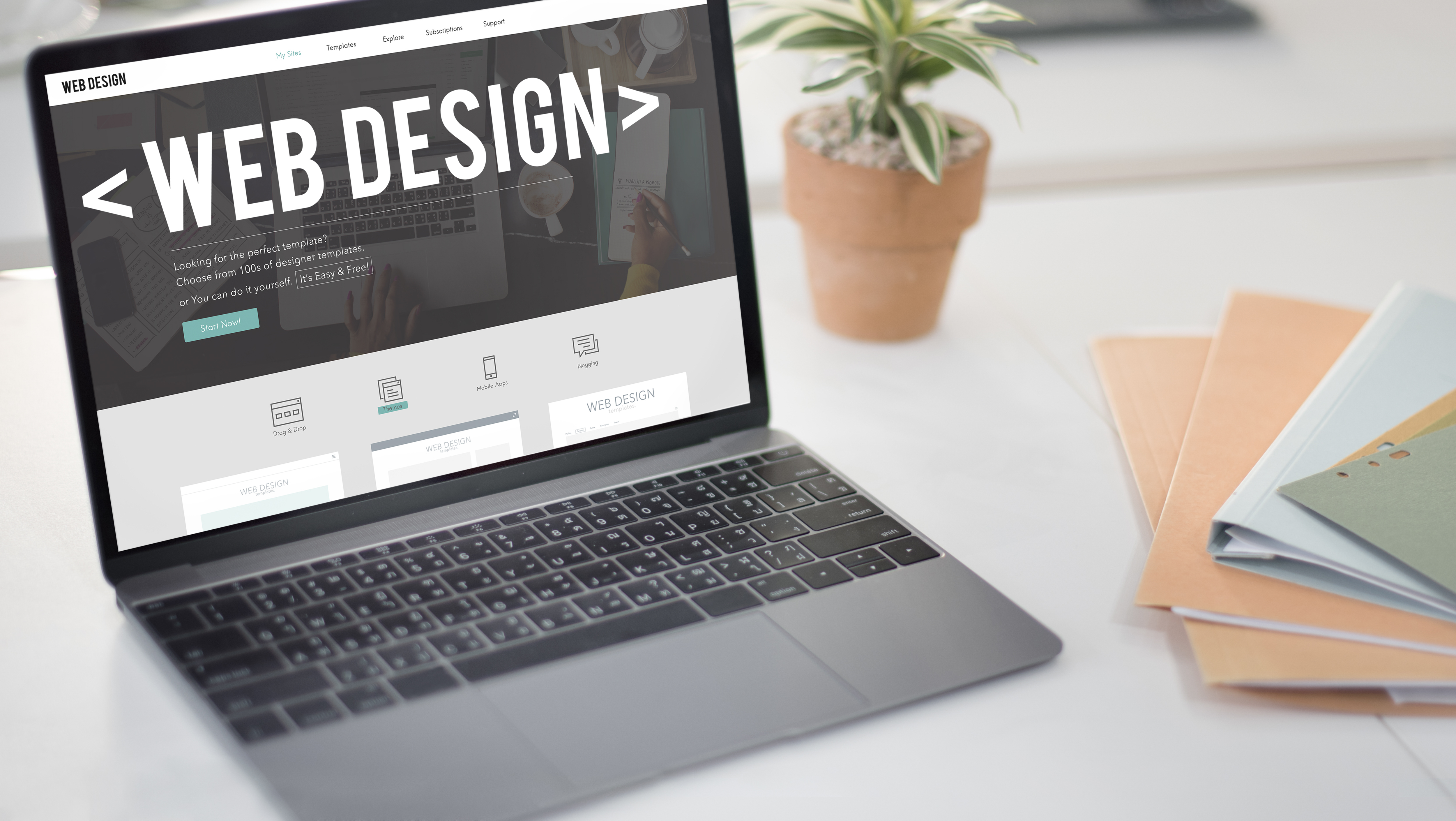Website design layouts