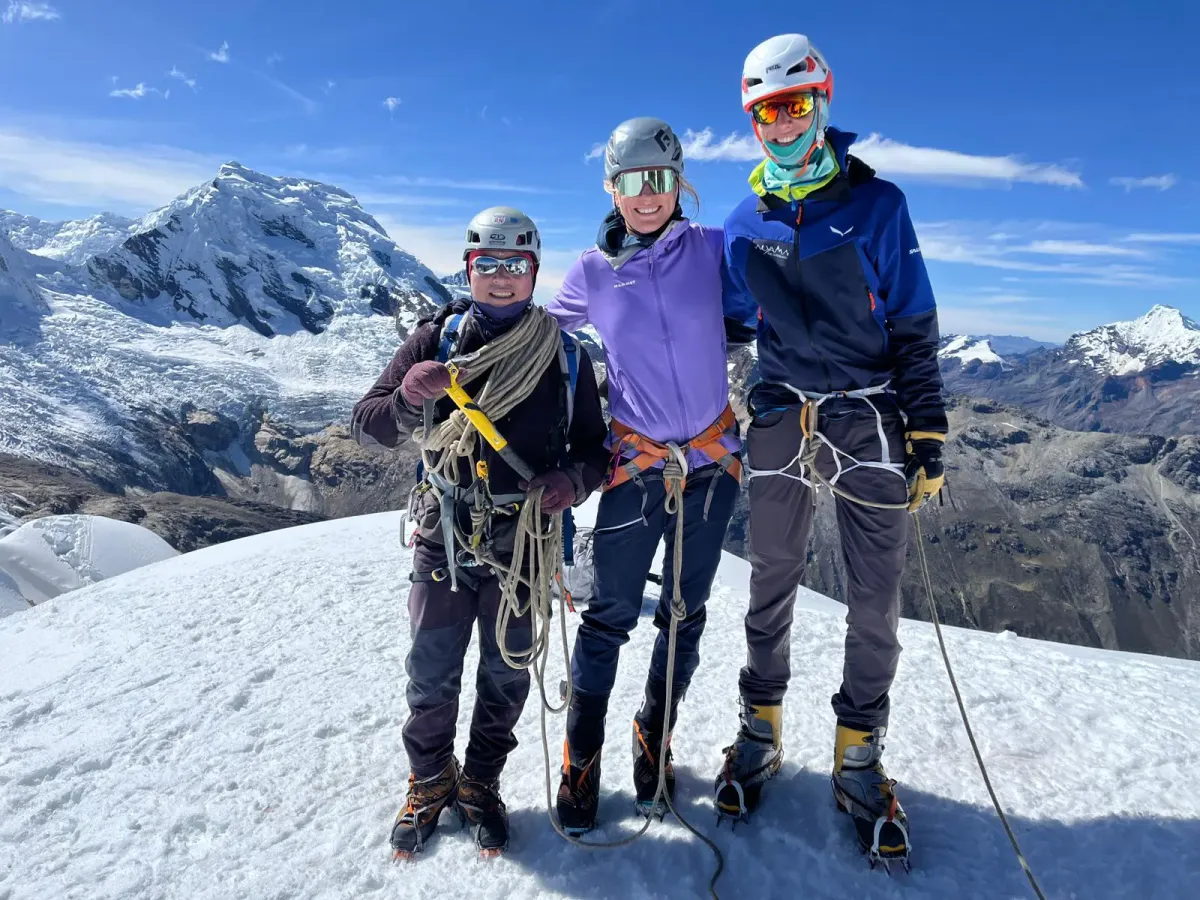 Peru IFMGA mountain guide training program
