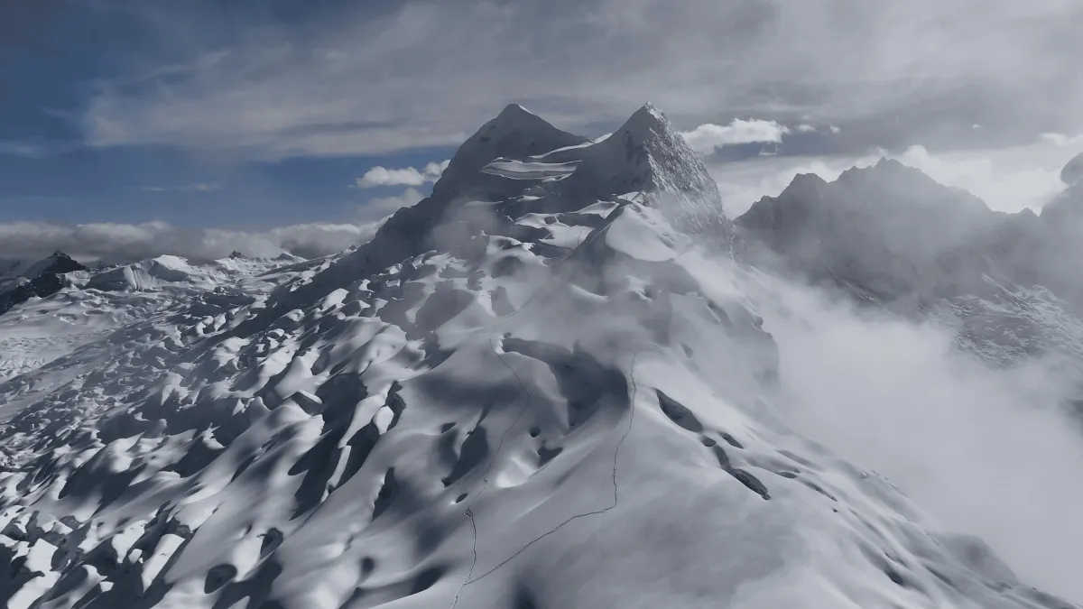 Vallunaraju First 5000m Glacier Summit