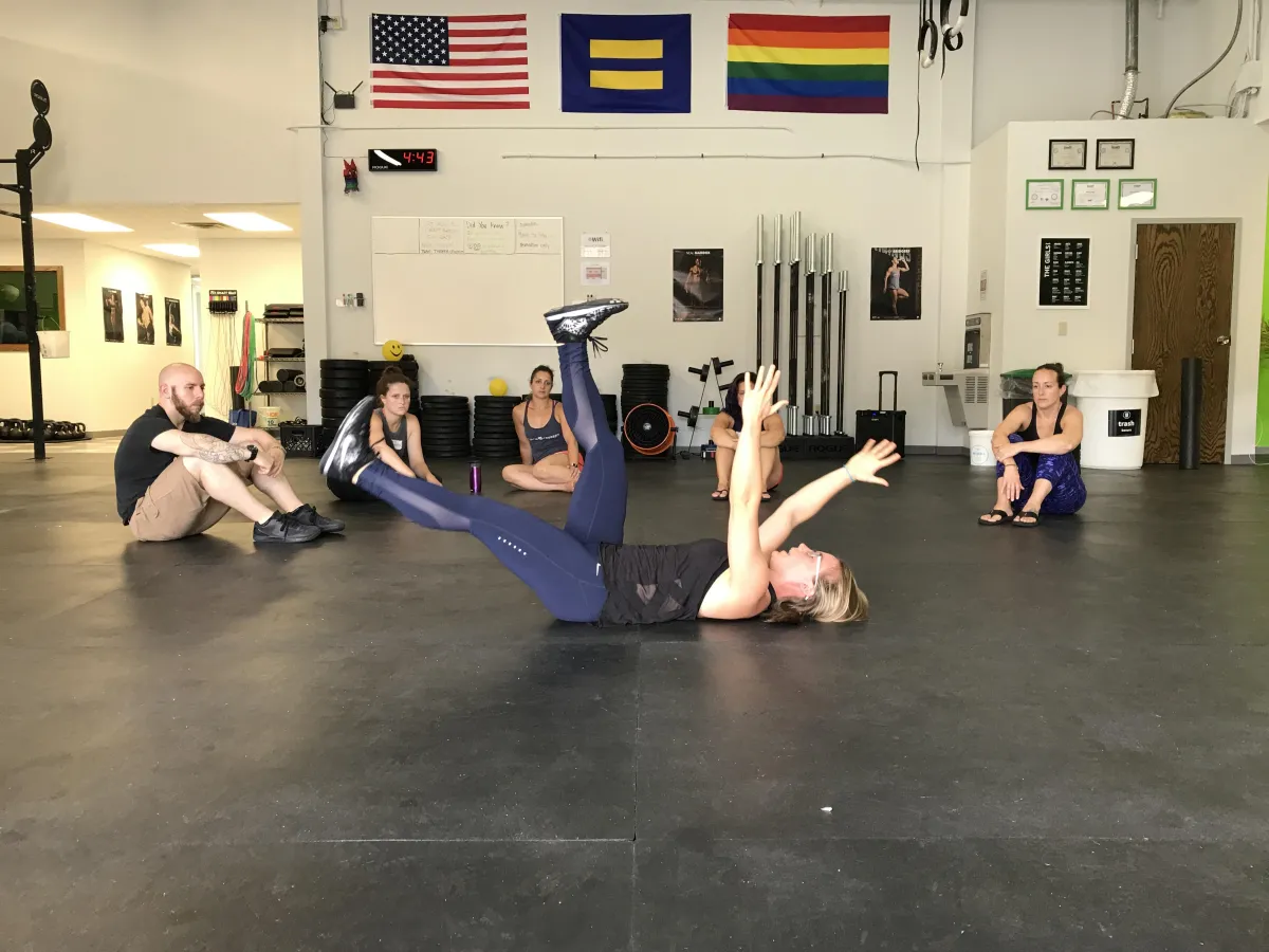 adult fitness outdoor recess exercise coach training