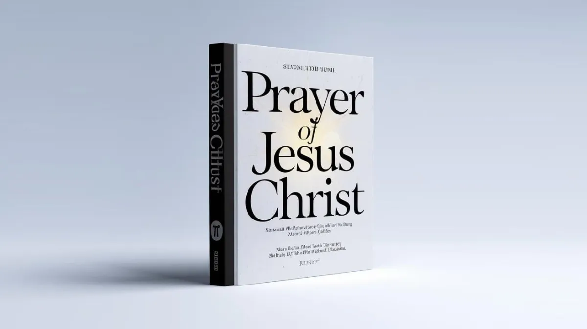 prayer of jesus christ