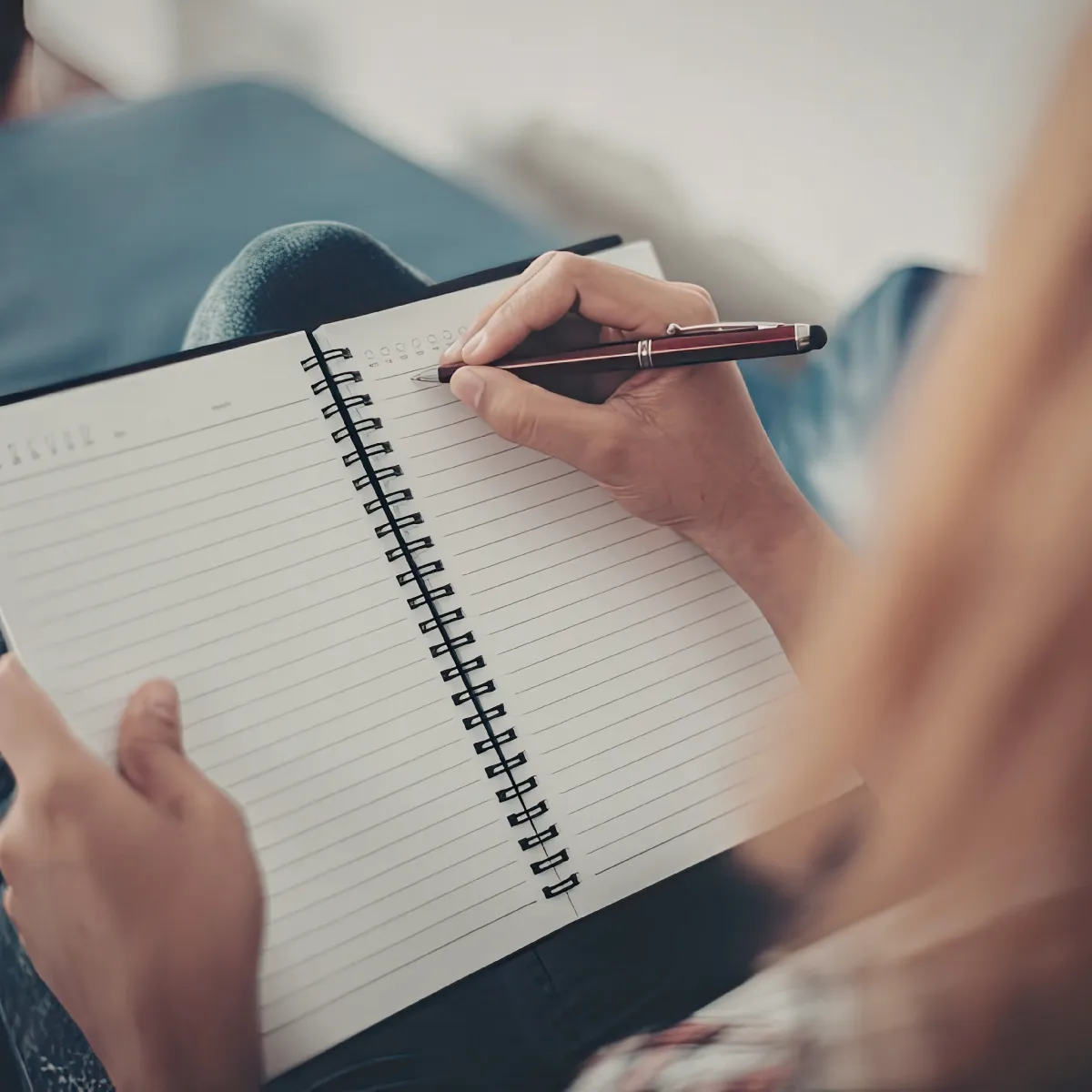 mum writing