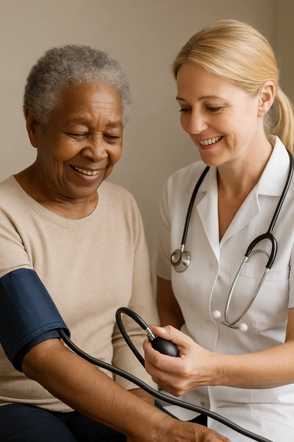 blood pressure check