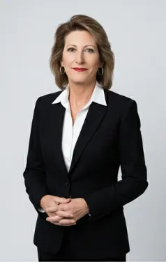 Portrait of Sandy Margolin, founder of AI Media Studio