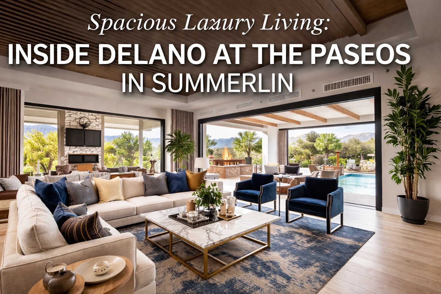 Delano at Summerlin: Luxury Living in The Paseos Village
