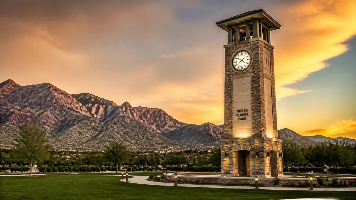 The Vistas Clock Tower: Summerlin West Homes, Trails, and Views