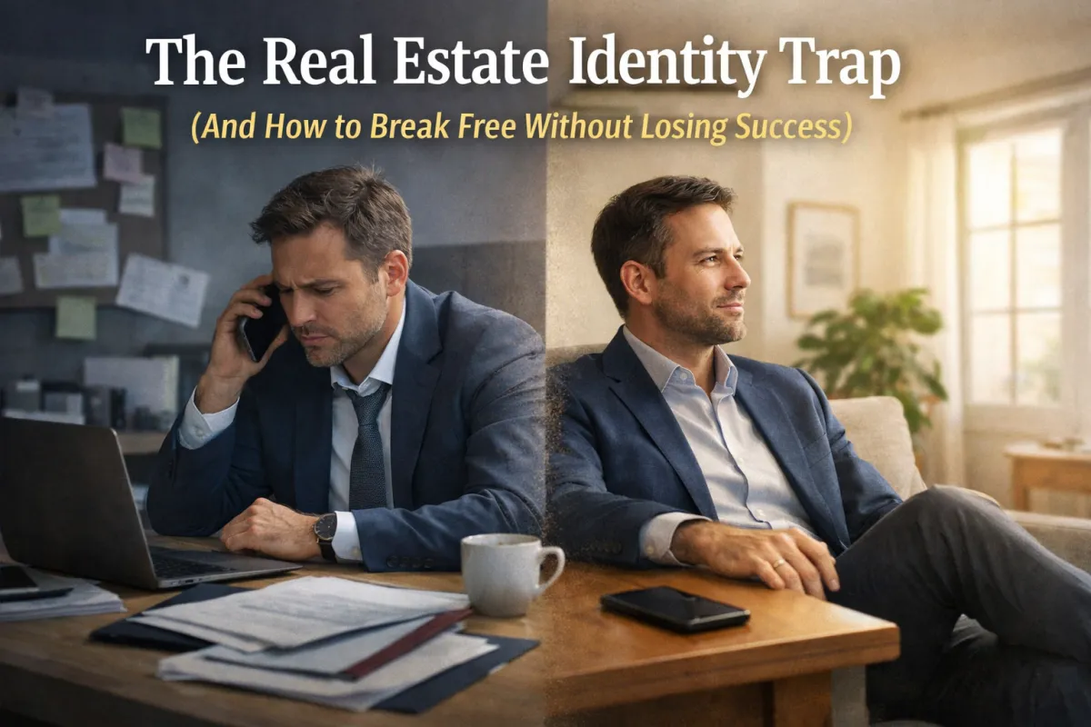 High-performing realtor experiencing burnout and reclaiming identity beyond production success