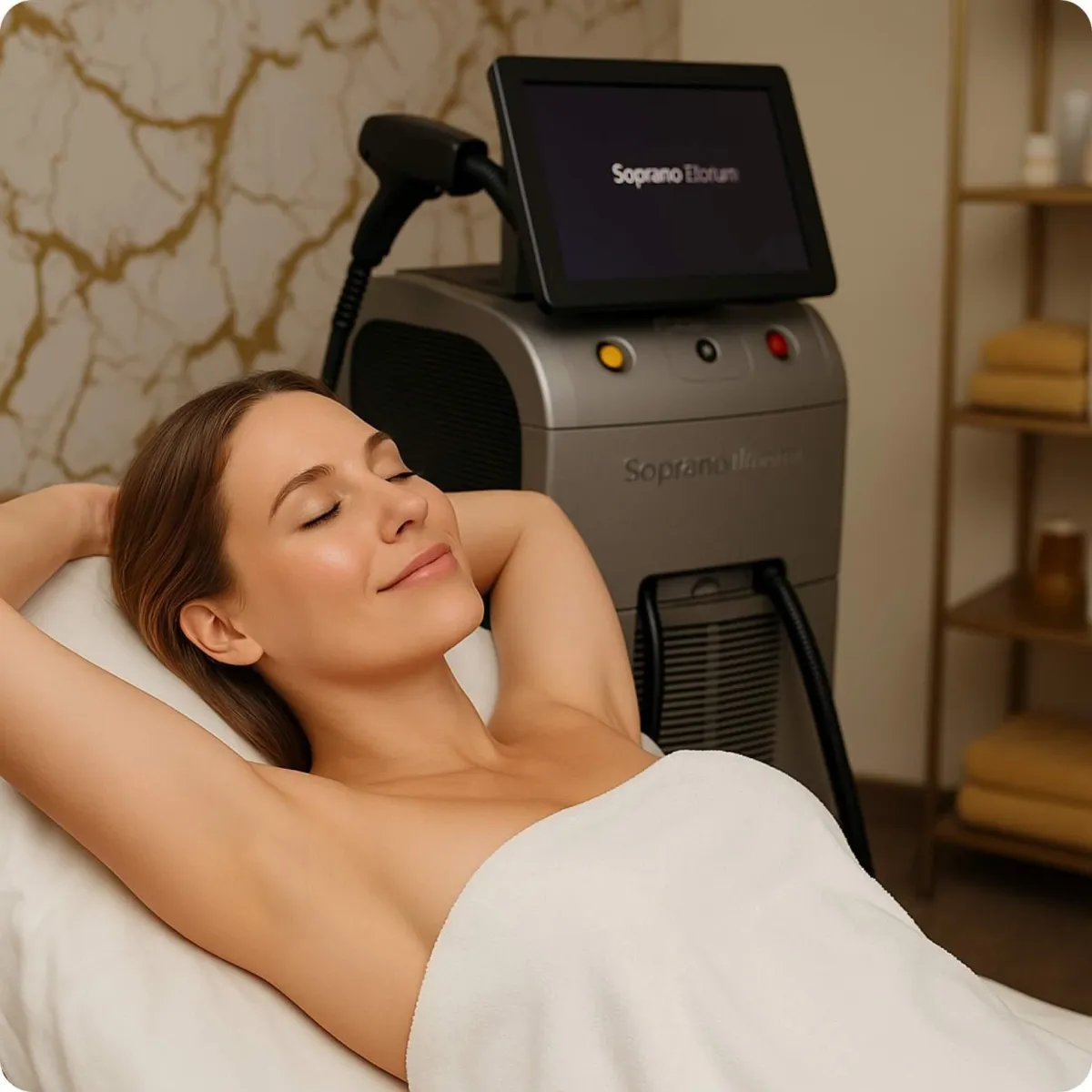 Soprano Titanium laser hair removal device