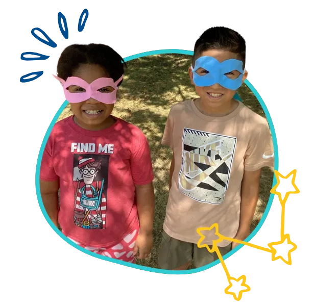 happy children outside