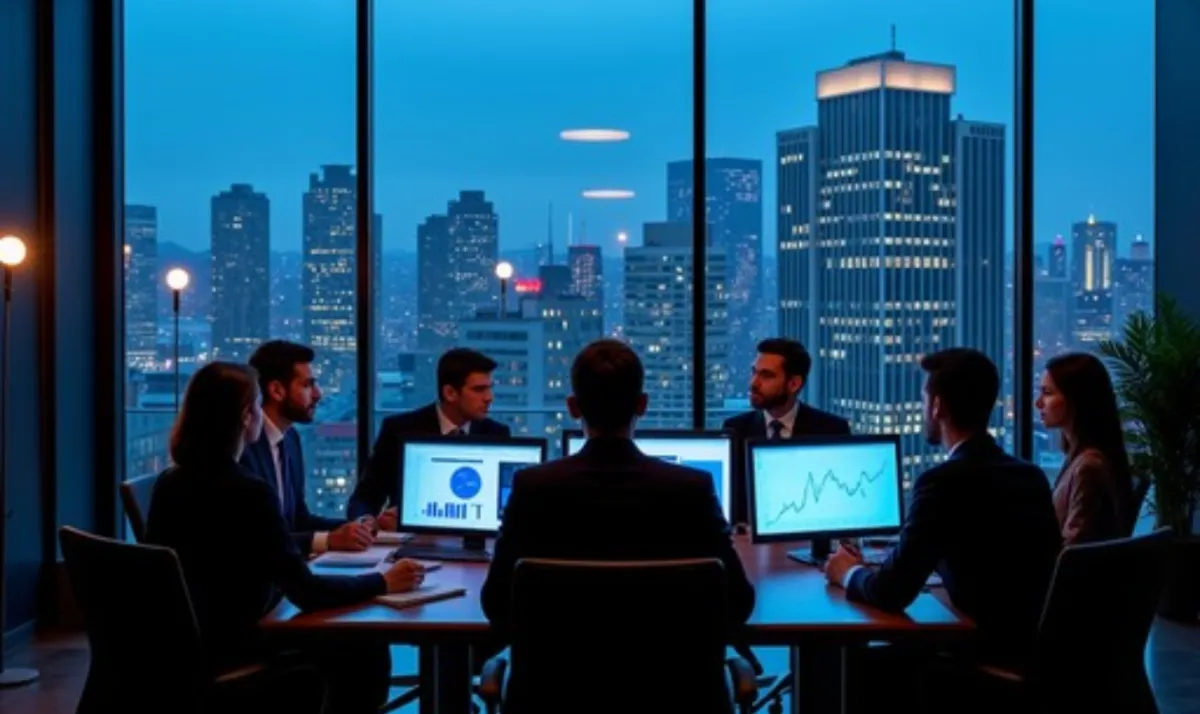Business Team learning about AI integration