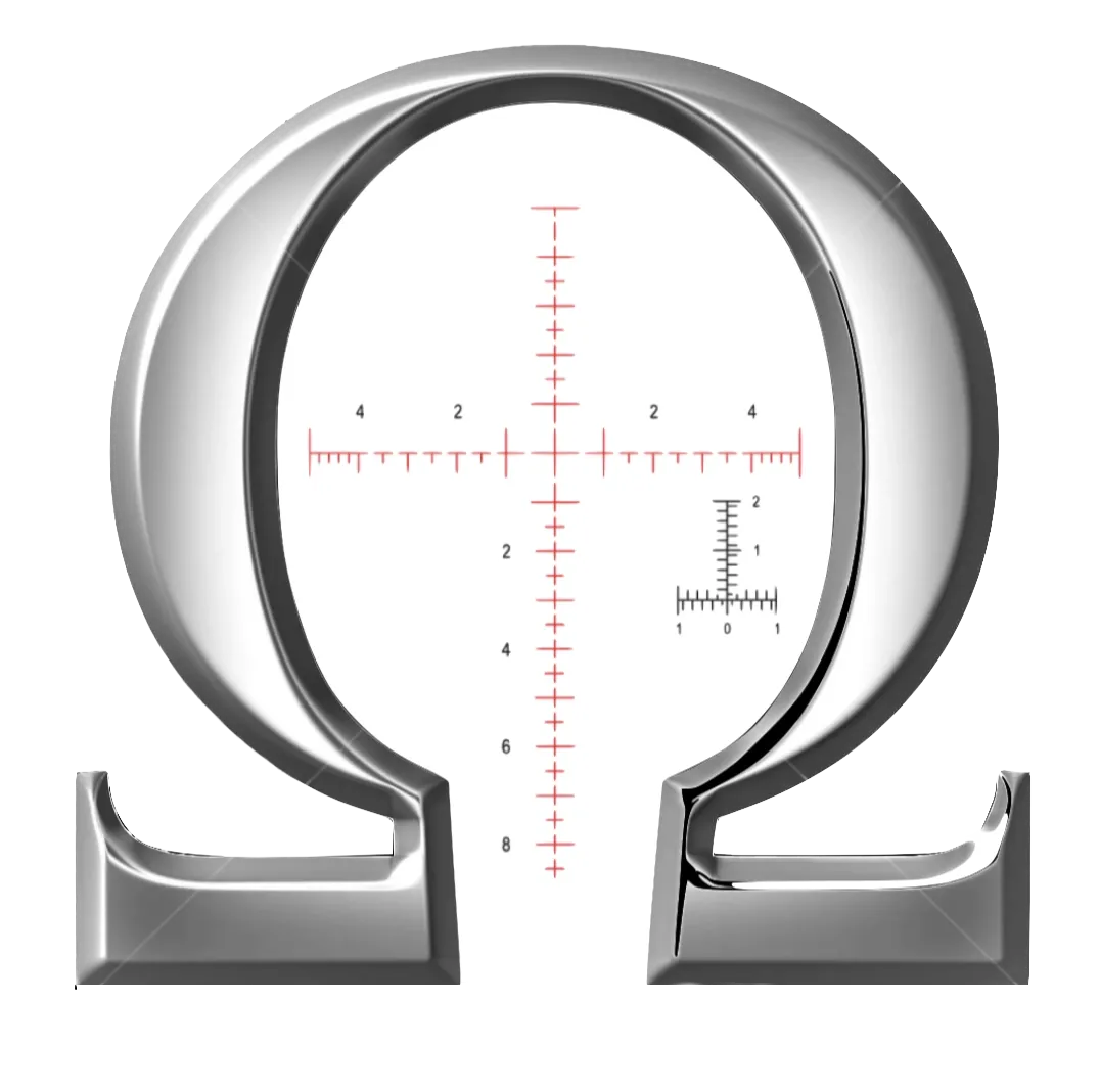 Omega Firearms Chrome Logo