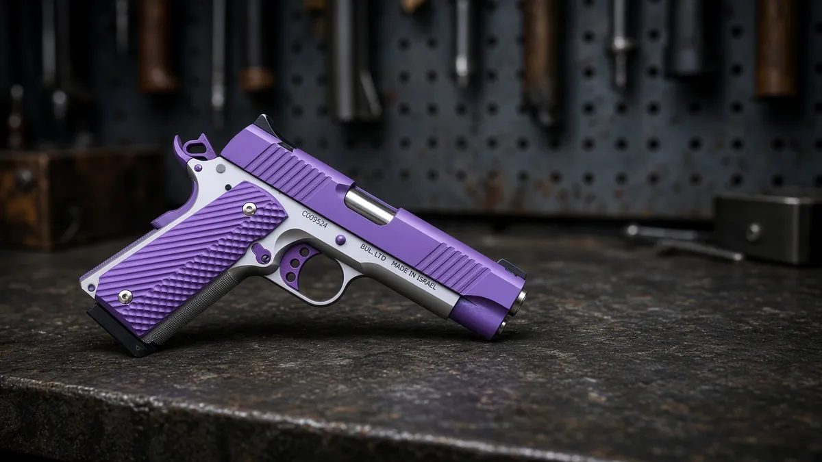 Purple 1911 Custom