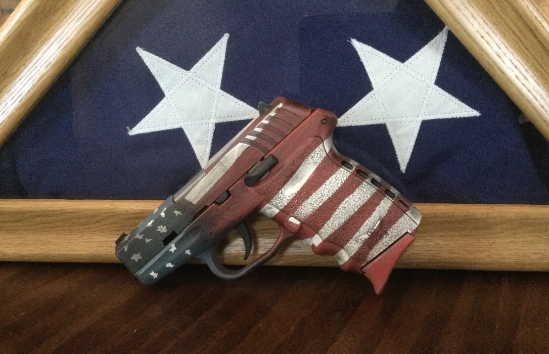 380 Coated American Flag Colors