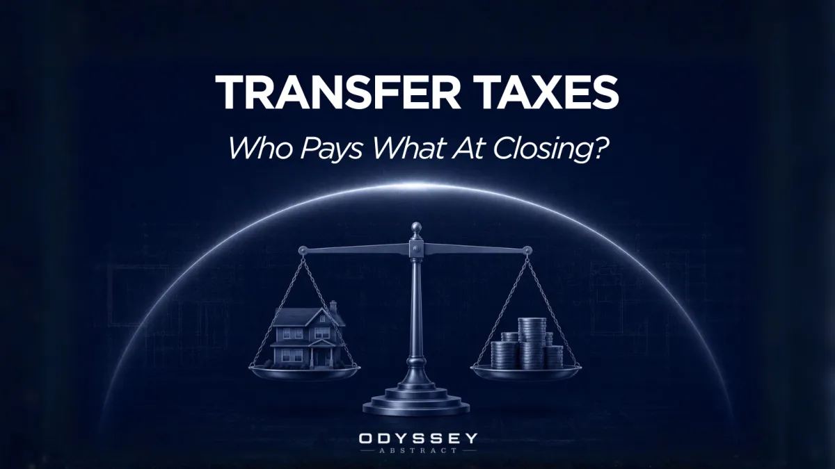  Transfer Taxes: Who Pays What at Closing?