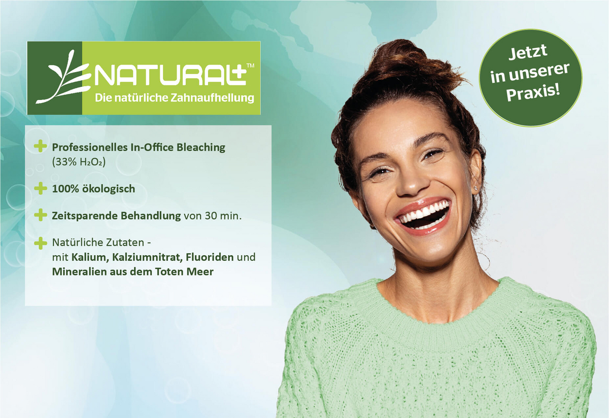 NATURAL+ Bleaching-System für In-Office Zahnaufhellung
