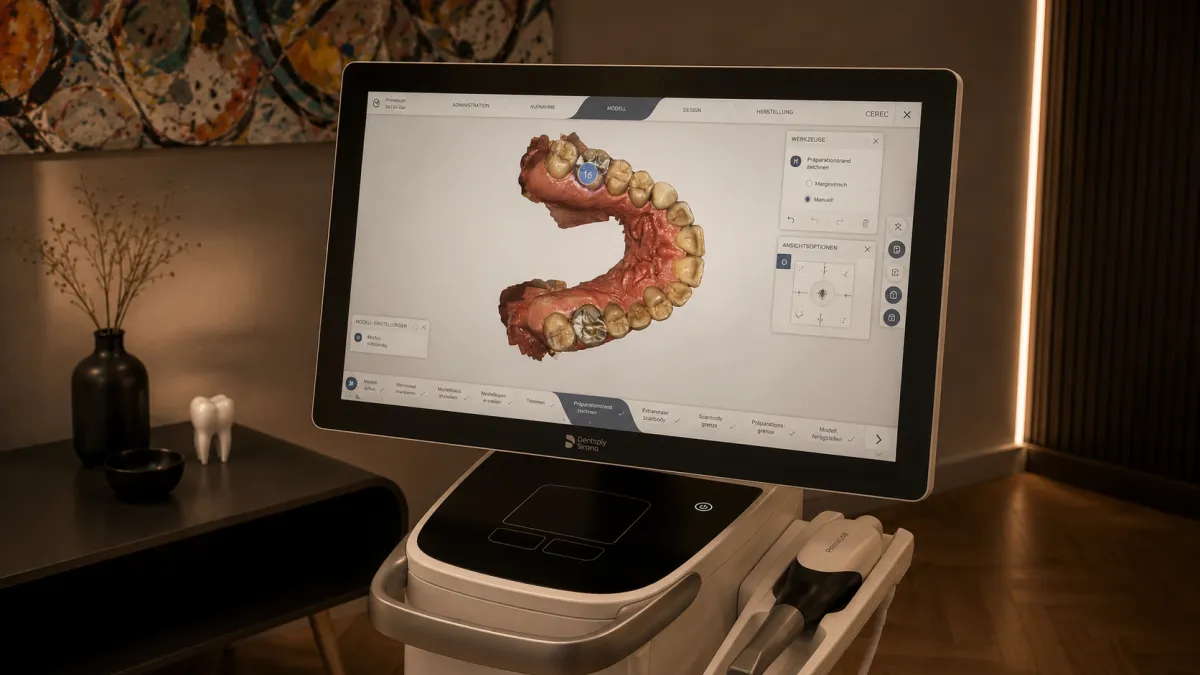 CEREC digitaler Zahnersatz – Keramikkrone in einer Sitzung