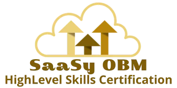 Saasy OBM HighLevel Skills Certification Logo