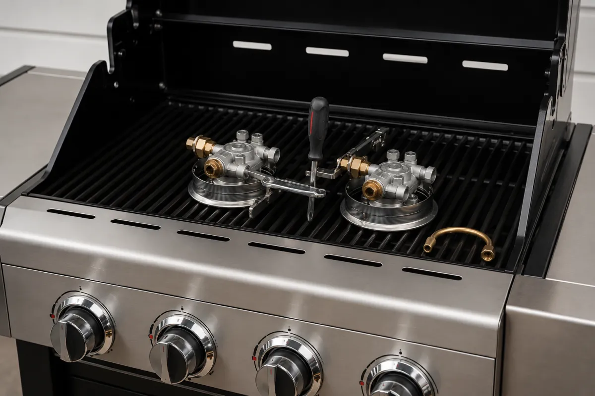Gas Grill Cleaning