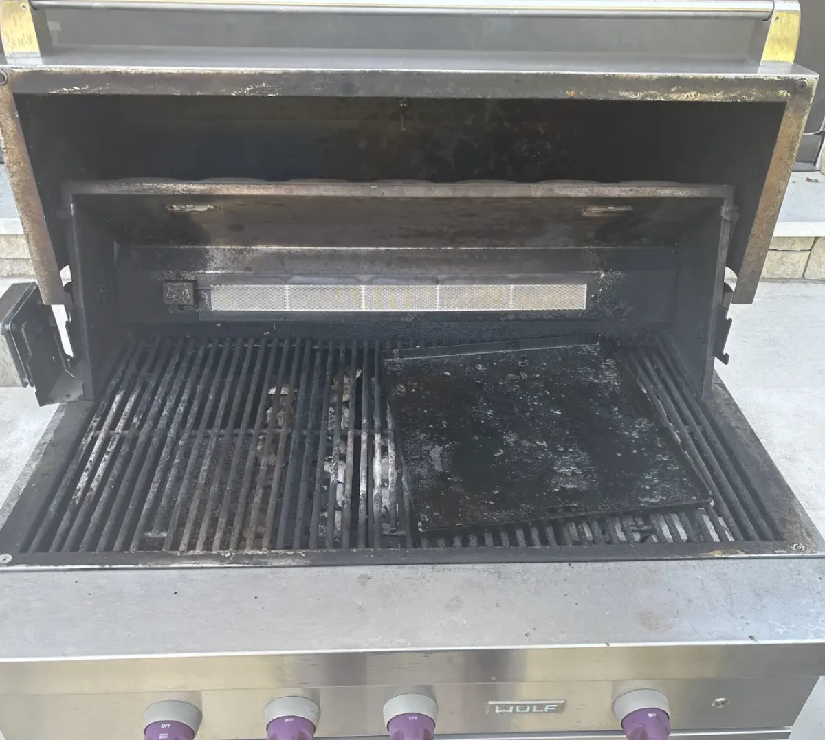 Gas Grill Basic Cleaning in Dallas