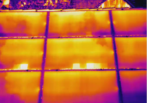 Solar Panel hot spot
