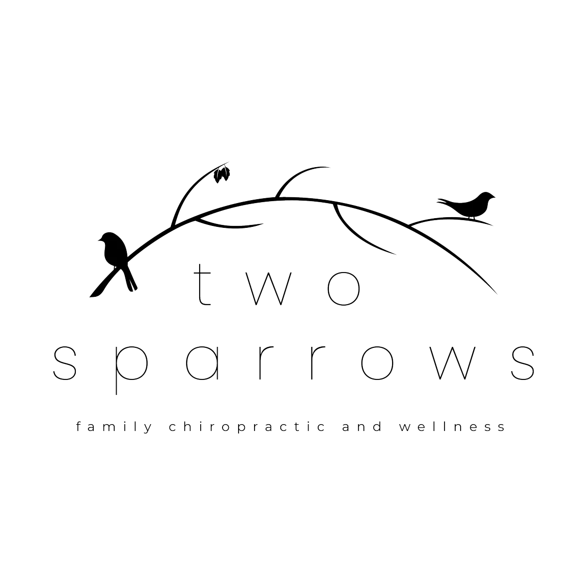 Two Sparrows Family Chiropractic & Wellness Logo