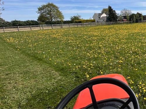 Commercial Mowing in Ellesmere