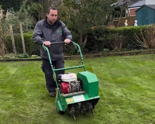 Whitchurch Lawn Aeration
