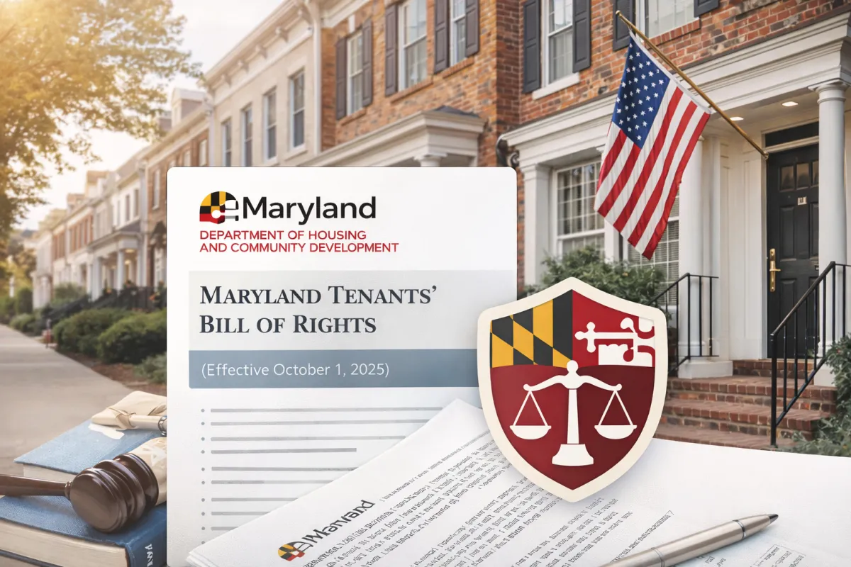 Maryland Tenant Bill of Rights (2025–2026): What Landlords & Tenants Need to Know