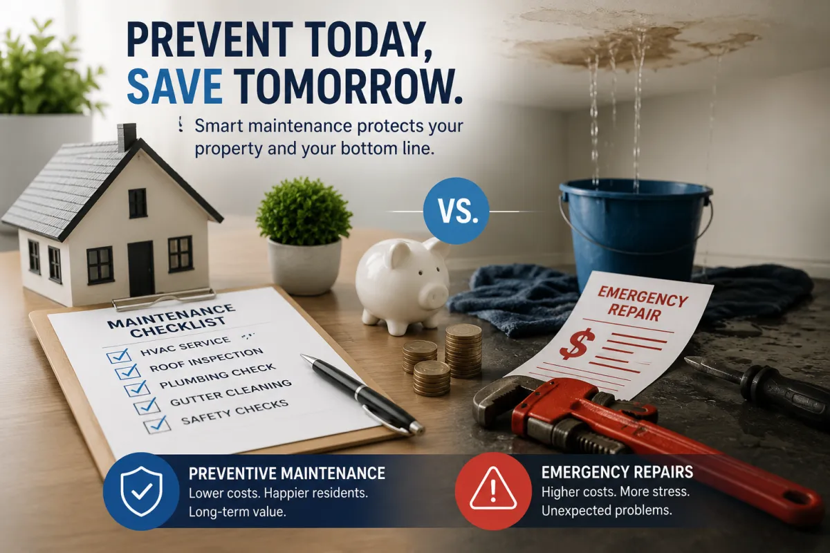 Preventive Maintenance vs. Emergency Repairs: Which Saves Property Owners More Money?