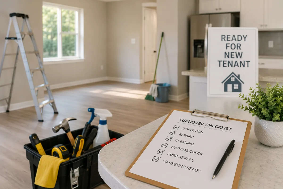 How to Prepare Your Rental Property Between Tenants: A Turnover Checklist for Landlords