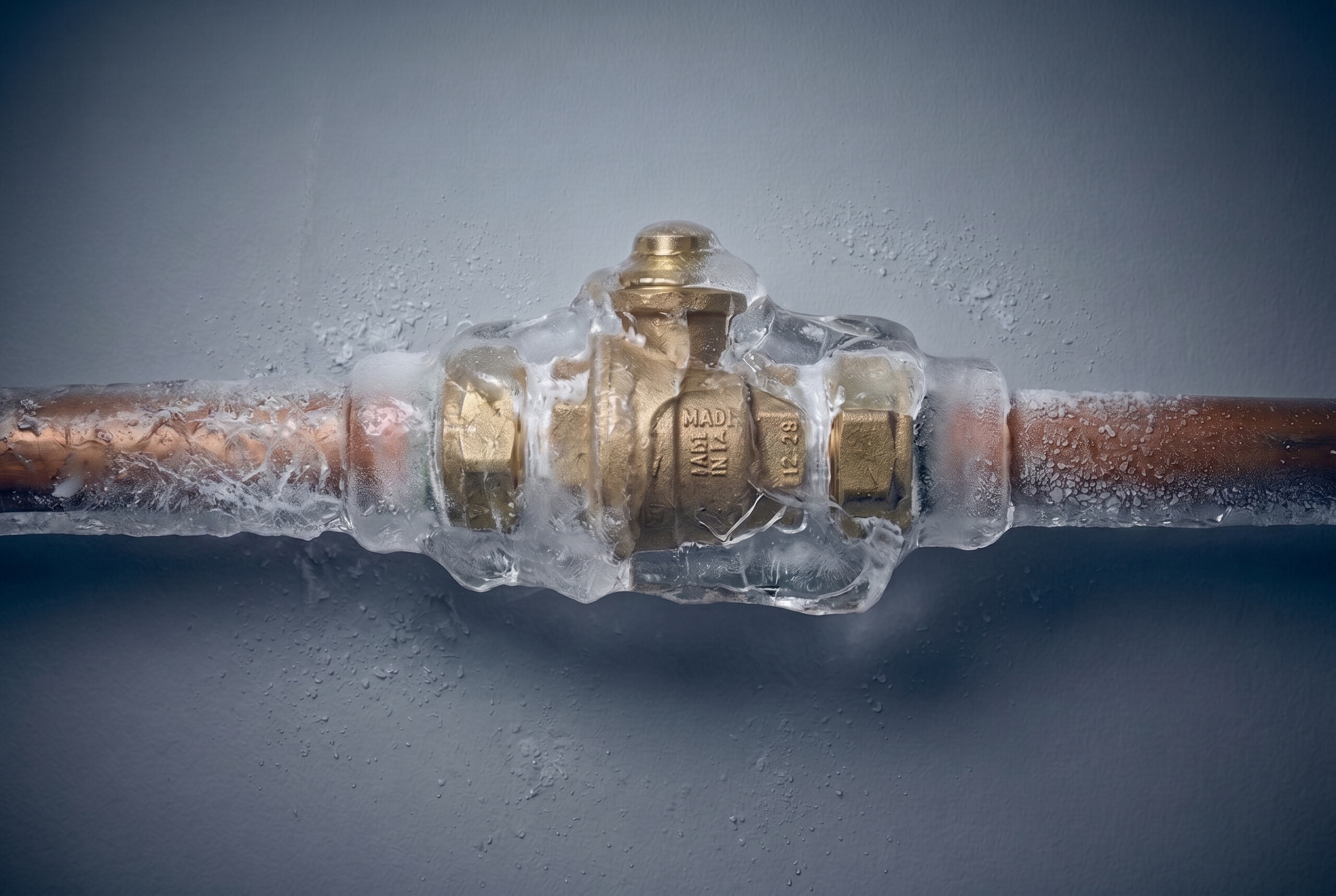 Frozen and burst pipe emergency repair