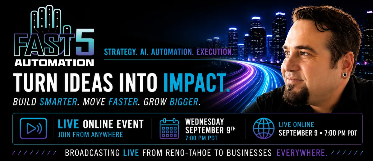 Ideas To Impact AI & Automation Event Form Cover