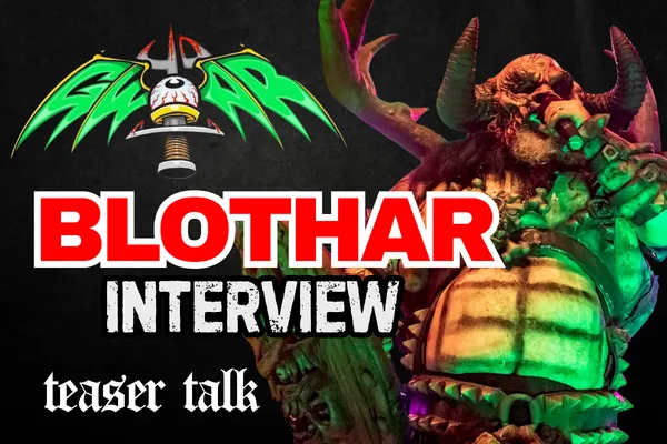 blothar of GWAR with teaser talk