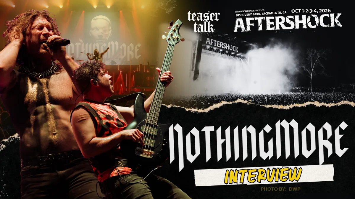 Nothing More interview Aftershock 2026