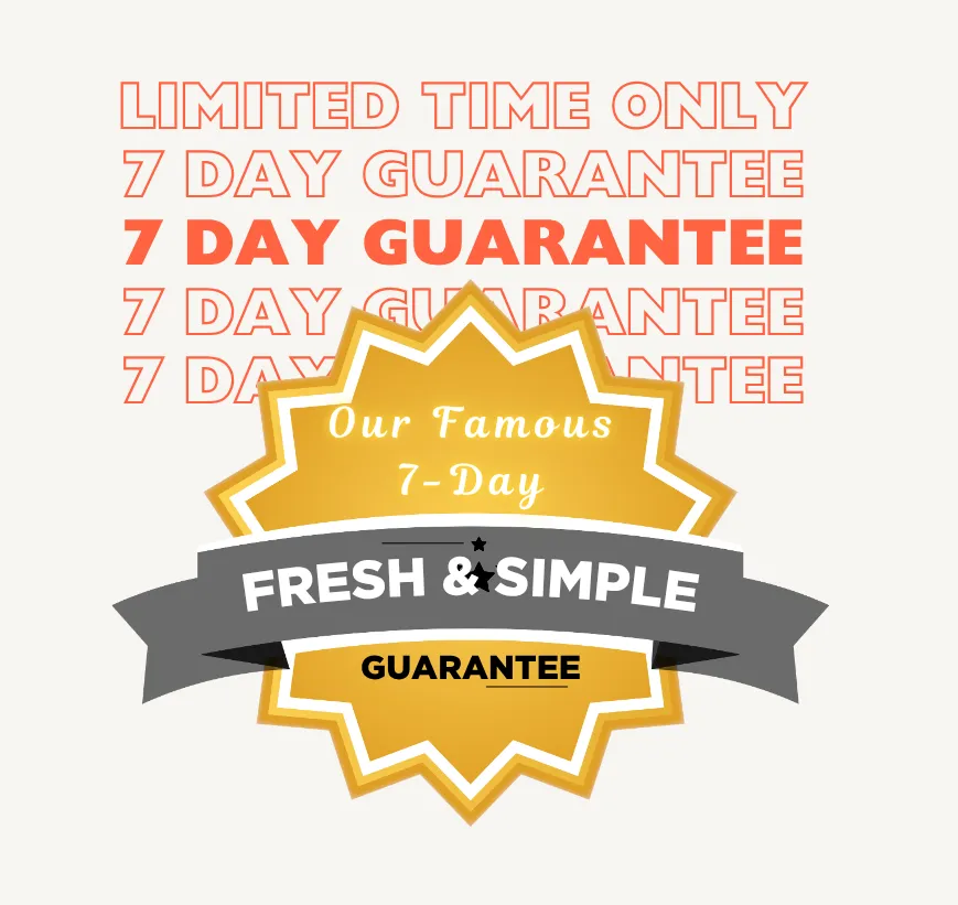 Our Famous Guarantee