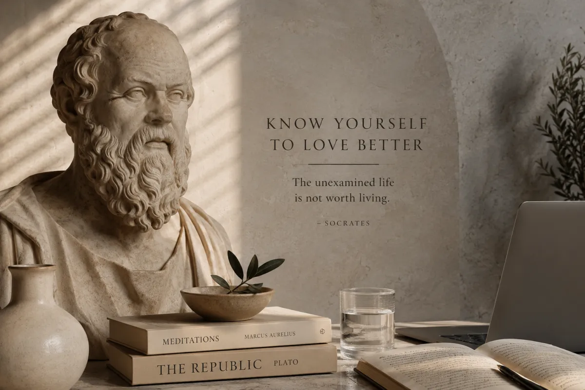 Ancient philosophy and self-knowledge in healthy modern relationships