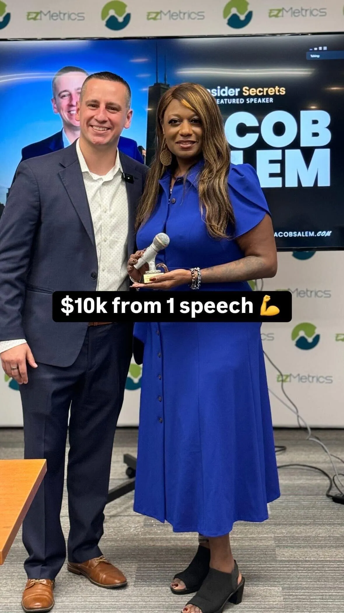 Salem Speaker Bureau - 10k Keynote Award