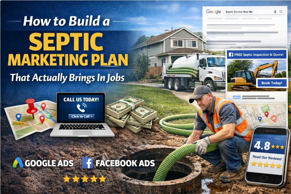 How to Build an Online Marketing Plan for Your Septic Business