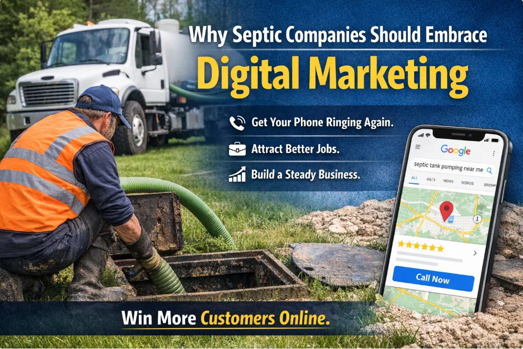Why Septic Companies Should Embrace Digital Marketing