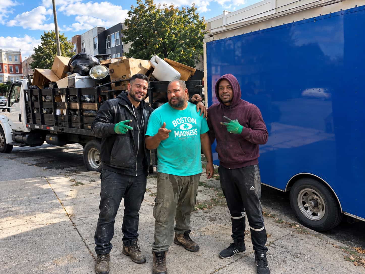 Antoine and the Runner Runner LLC crew serving Langhorne