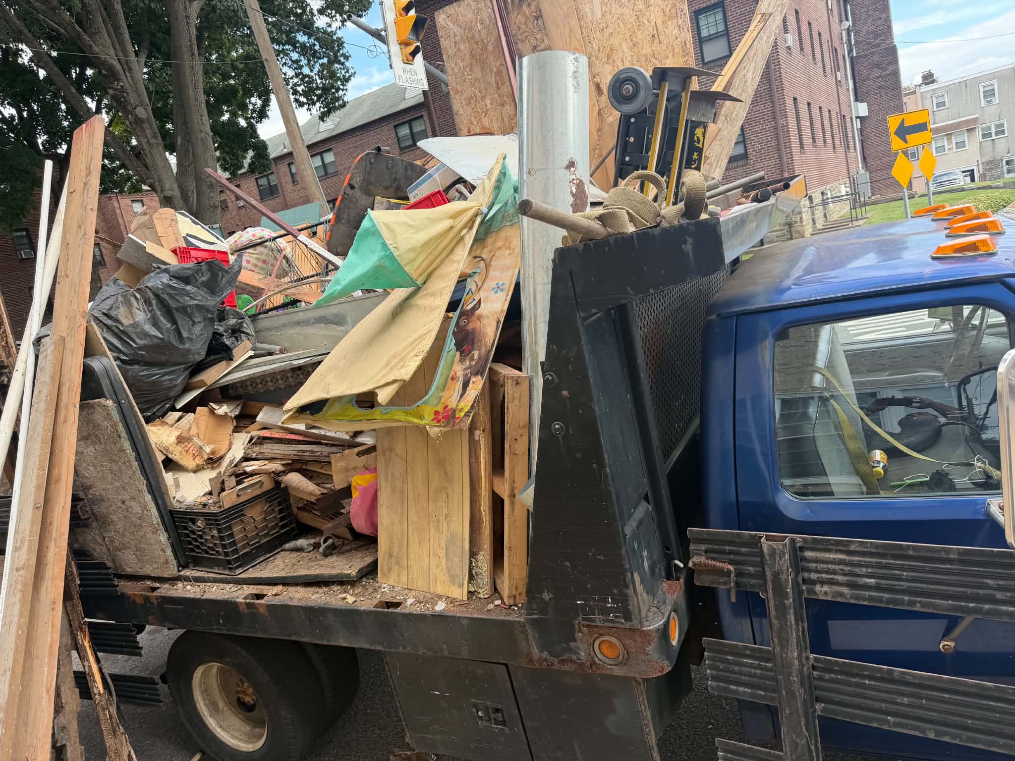Junk removal job in Philadelphia