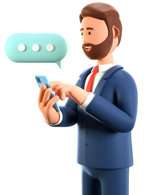 Ejecutivo leyendo blogs de seguros de empresa