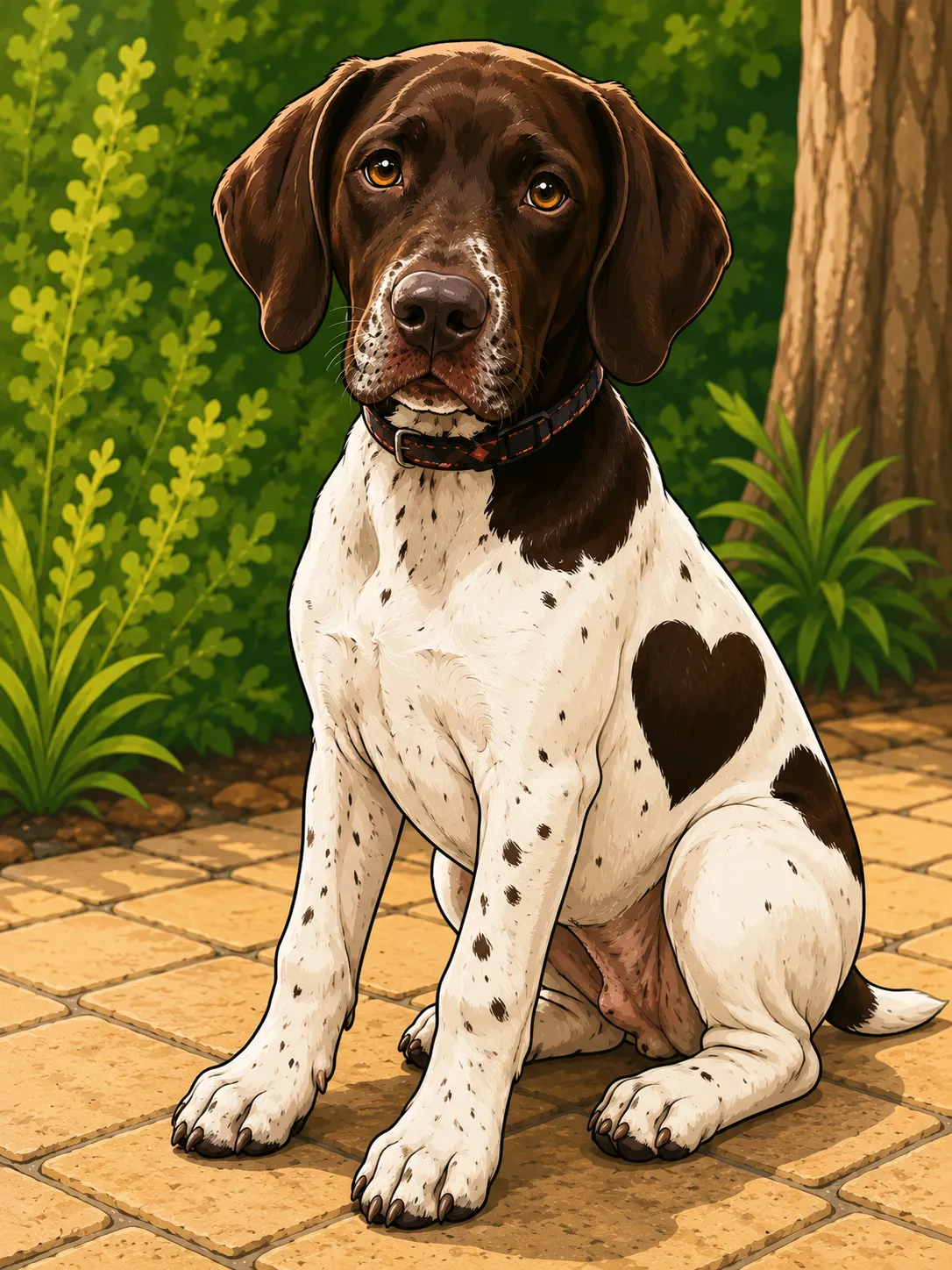 Odin the German Shorthaired Pointer