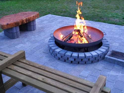 Outdoor Fire Pit & Fireplace Installation in Brainerd