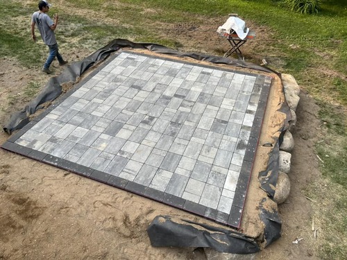  Paver Patio Installation