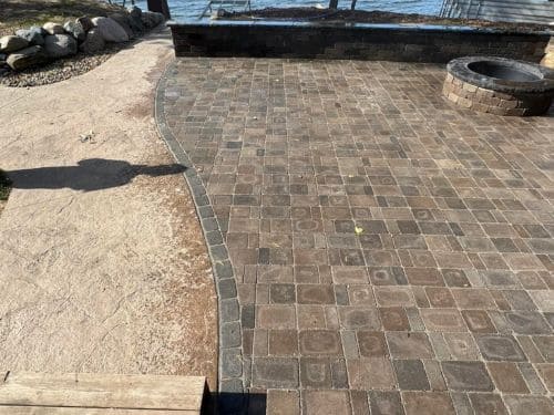  Paver Patio Installation