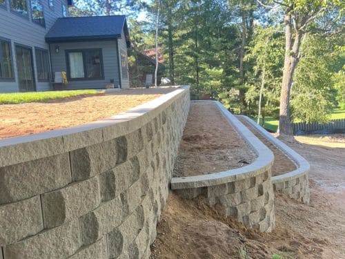 Baxter Paver Patio Installation